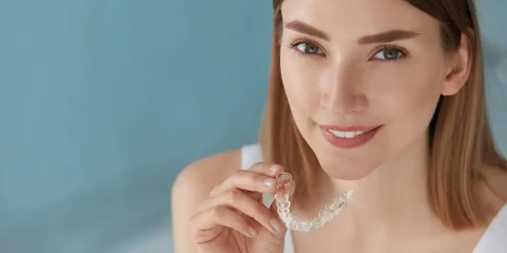 Kivehető fogszabályozó